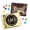 12 Pcs 90th Birthday Candy M&M's Party Favor Packs - Milk Chocolate